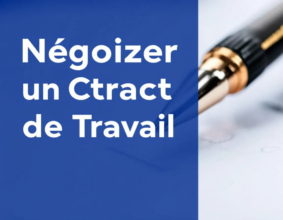 Négocier un Contrat de Travail : Conseils Essentiels