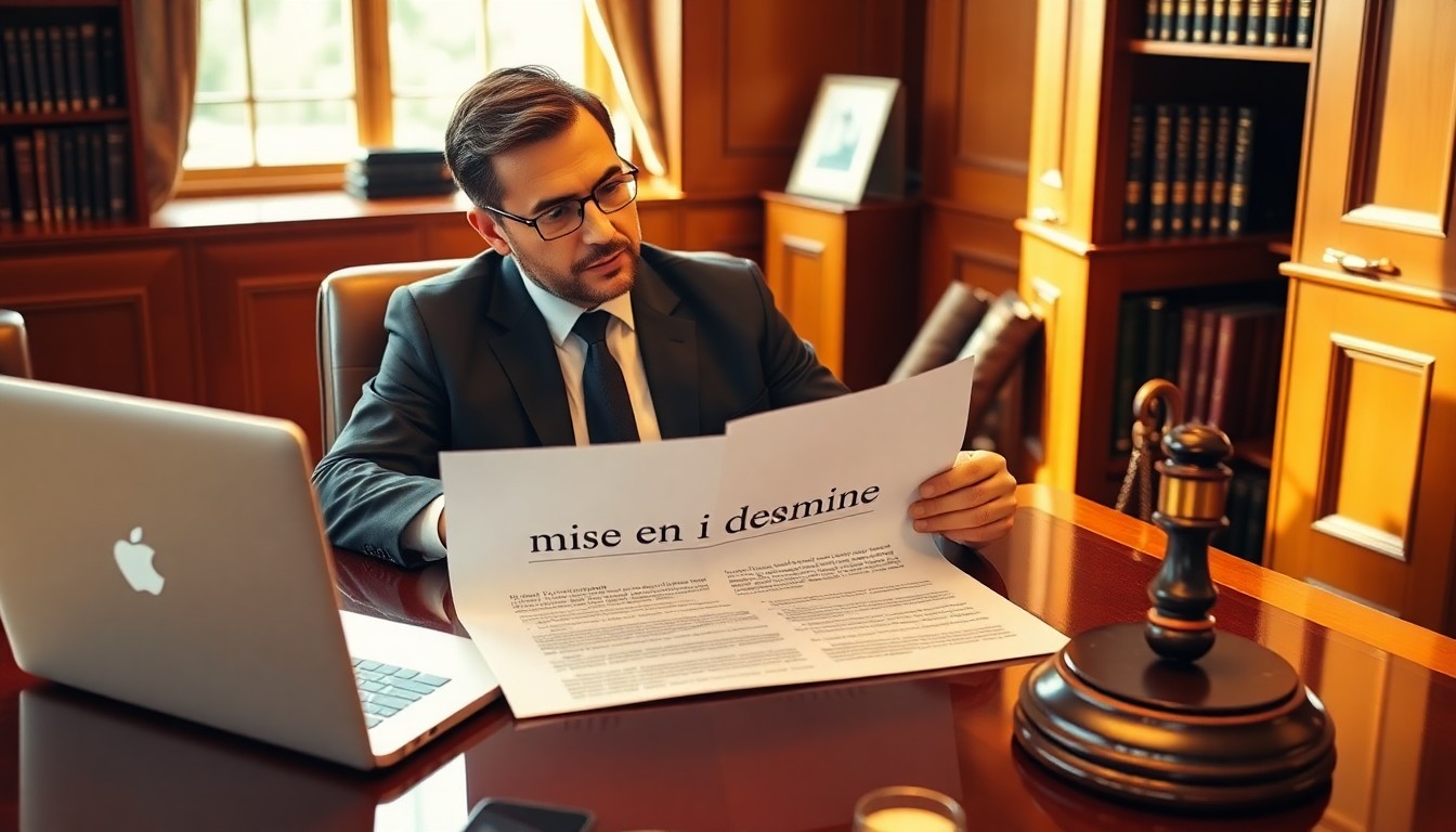 Comment gérer une mise en demeure sans stress juridique