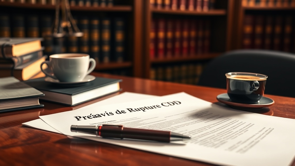 Préavis rupture CDD : doit-on avertir avant de quitter son poste